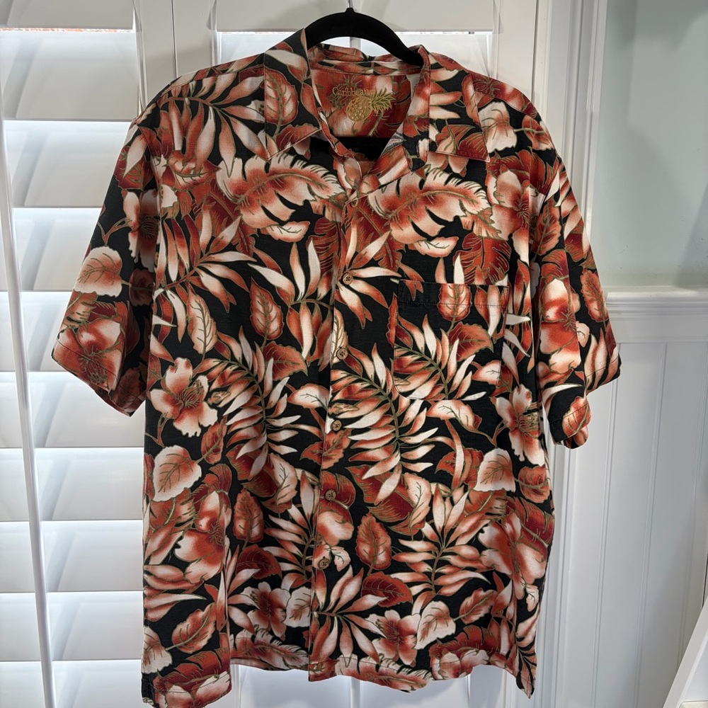 Caribbean Tropical Floral Shirt Unisex